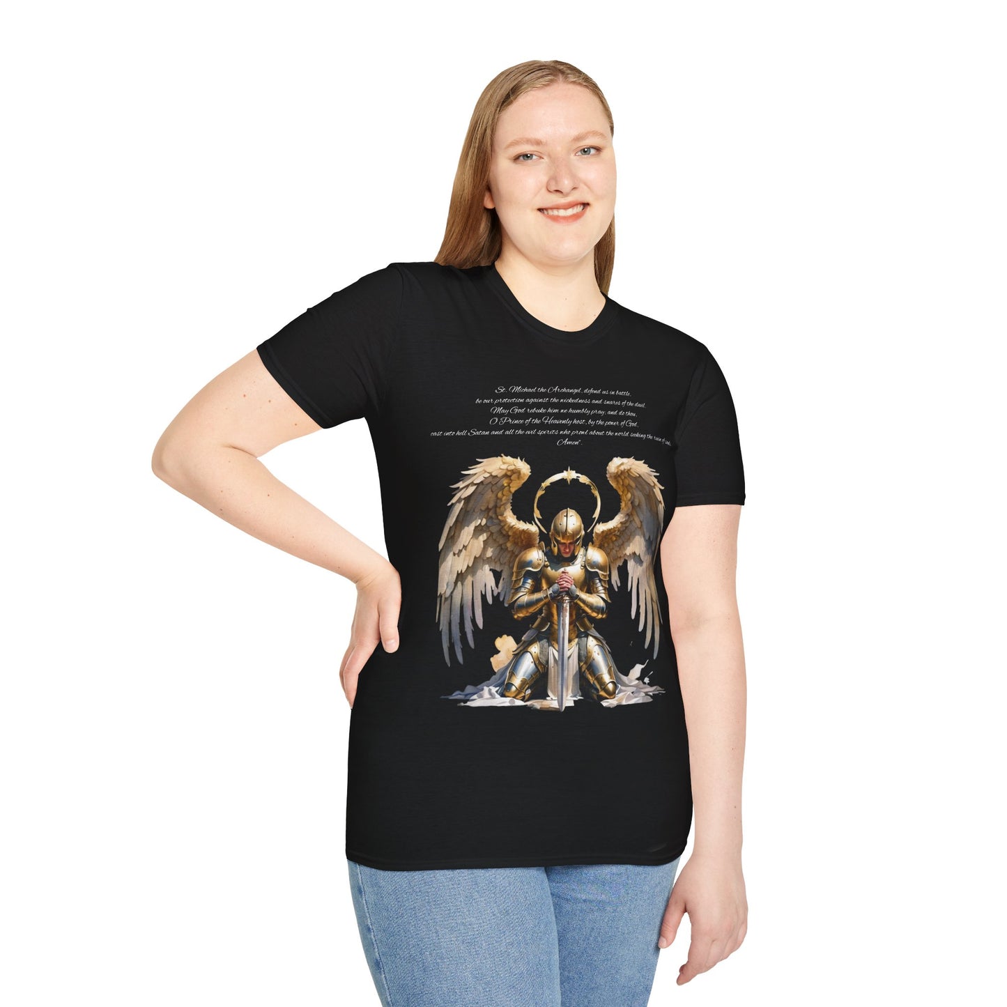 Christian Archangel Michael Prayer Unisex T-Shirt