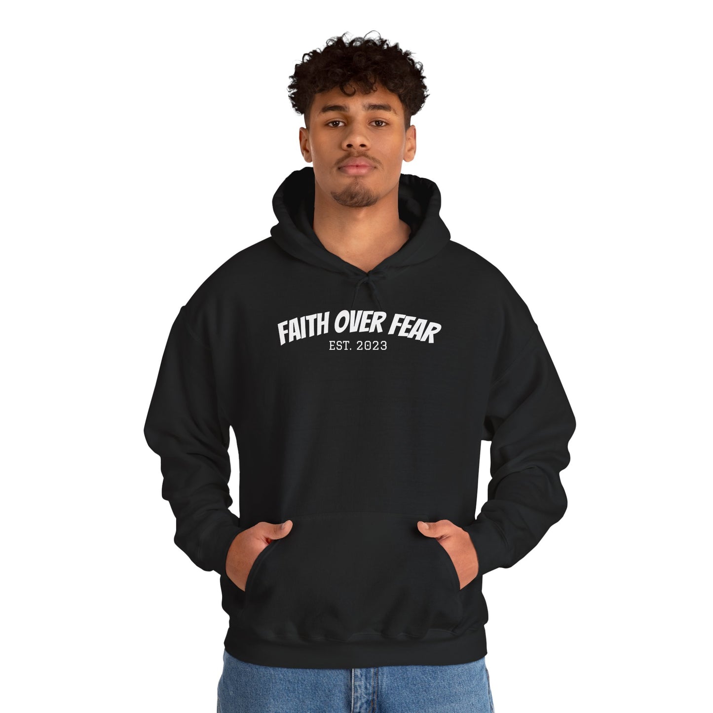 Warrior of God Hoodie — Psalms 144:1-2 Inspirational Christian Sweatshirt