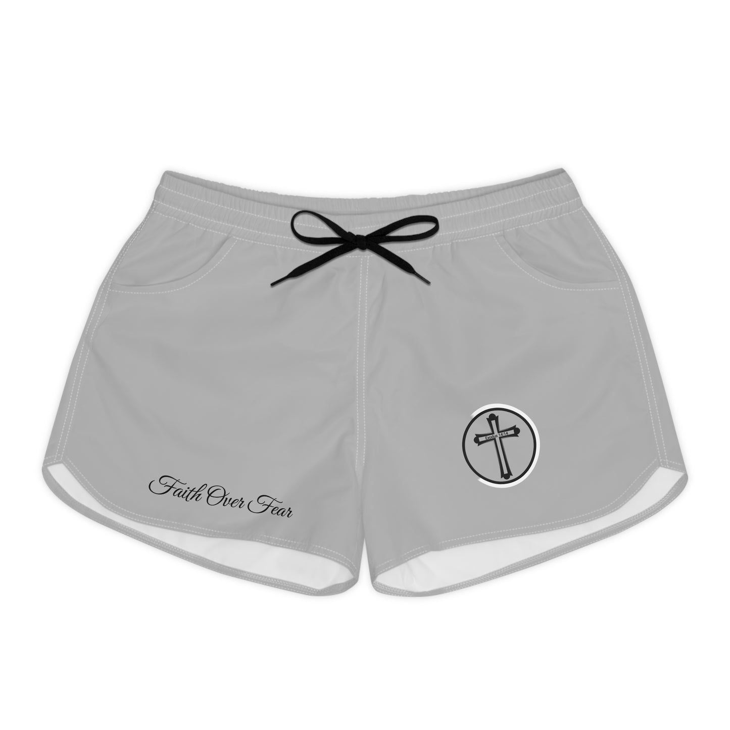 Exodus 14:14 Casual Shorts (AOP)