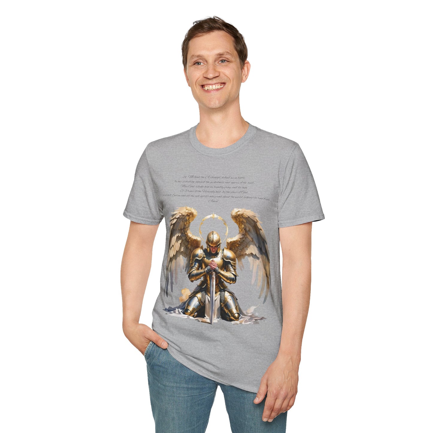 Christian Archangel Michael Prayer Unisex T-Shirt