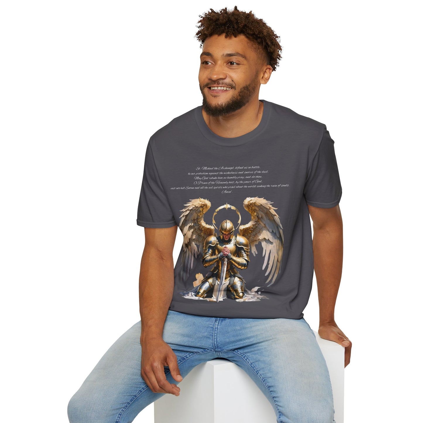 Christian Archangel Michael Prayer Unisex T-Shirt