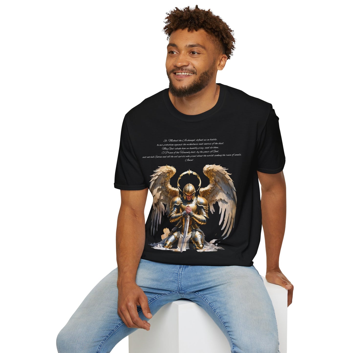 Christian Archangel Michael Prayer Unisex T-Shirt