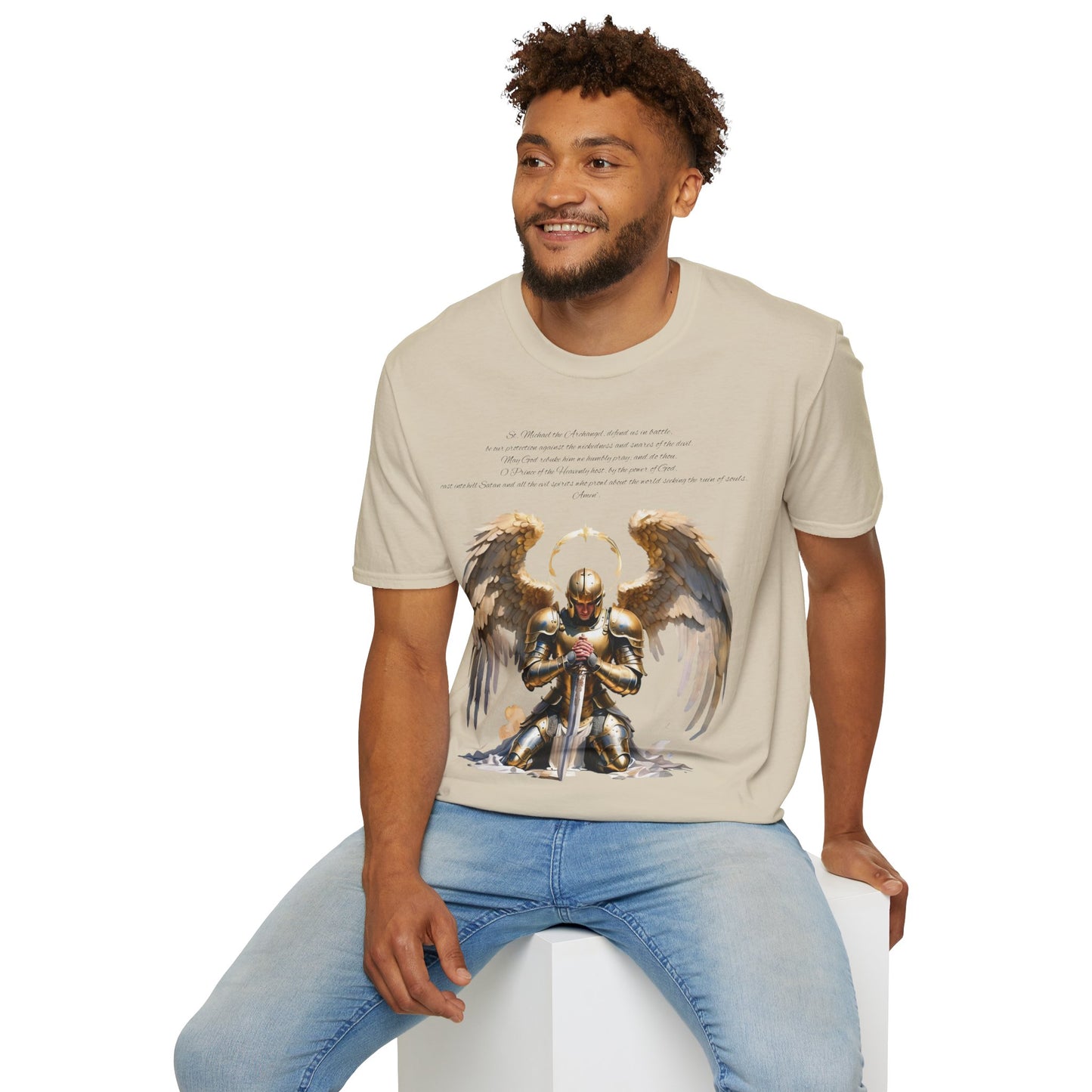 Christian Archangel Michael Prayer Unisex T-Shirt