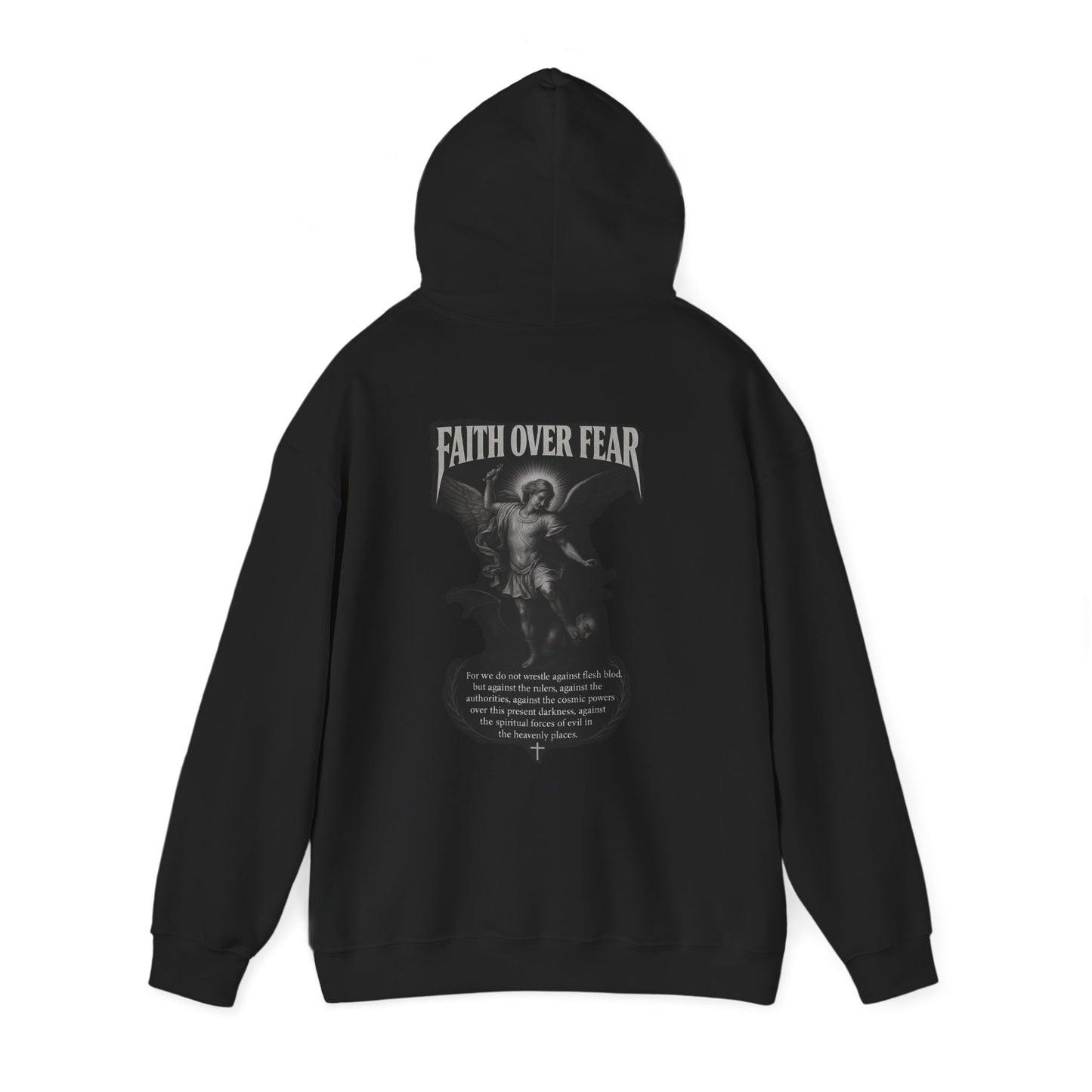 Hooded Sweatshirt Arch Angel Michael Defeating Lucifer