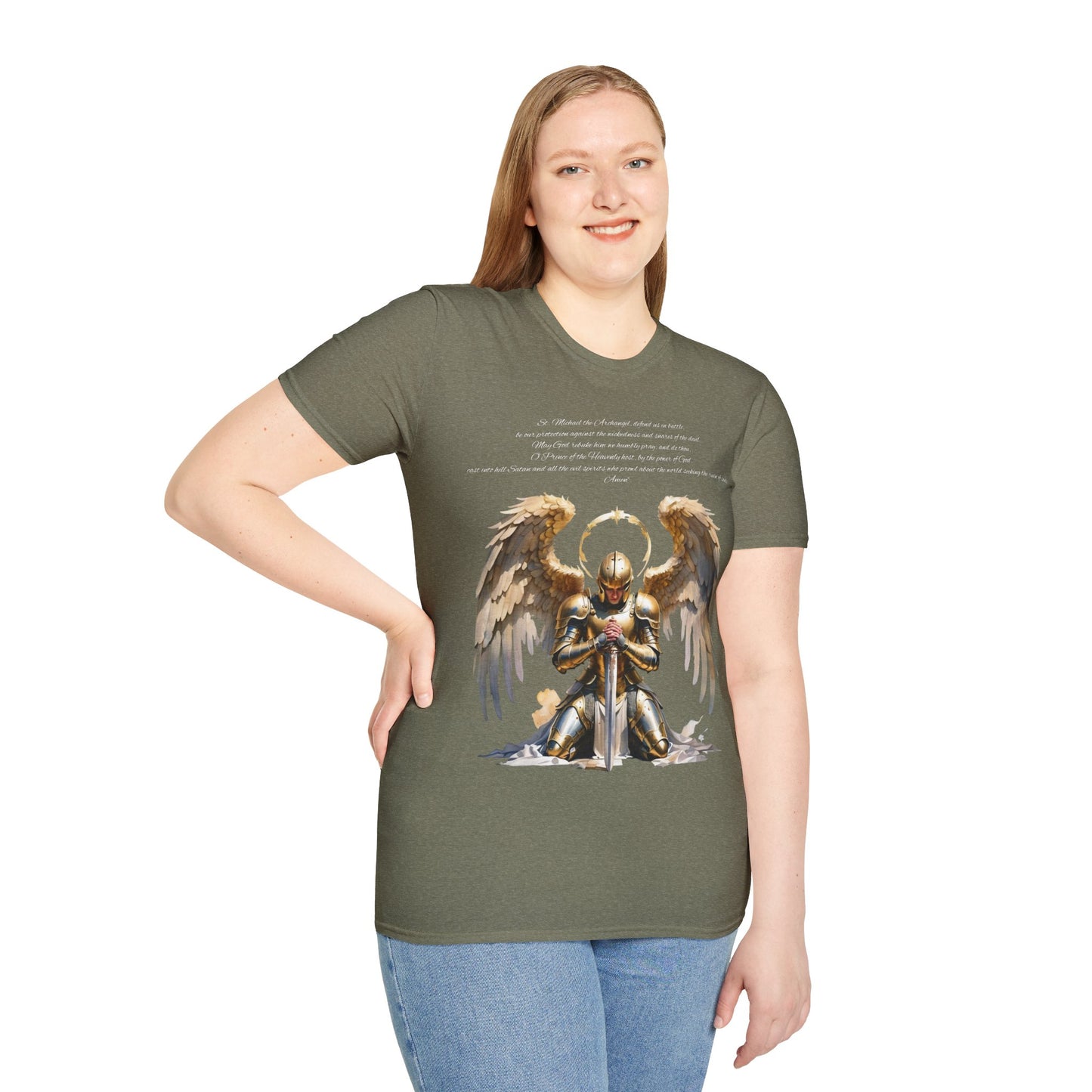 Christian Archangel Michael Prayer Unisex T-Shirt