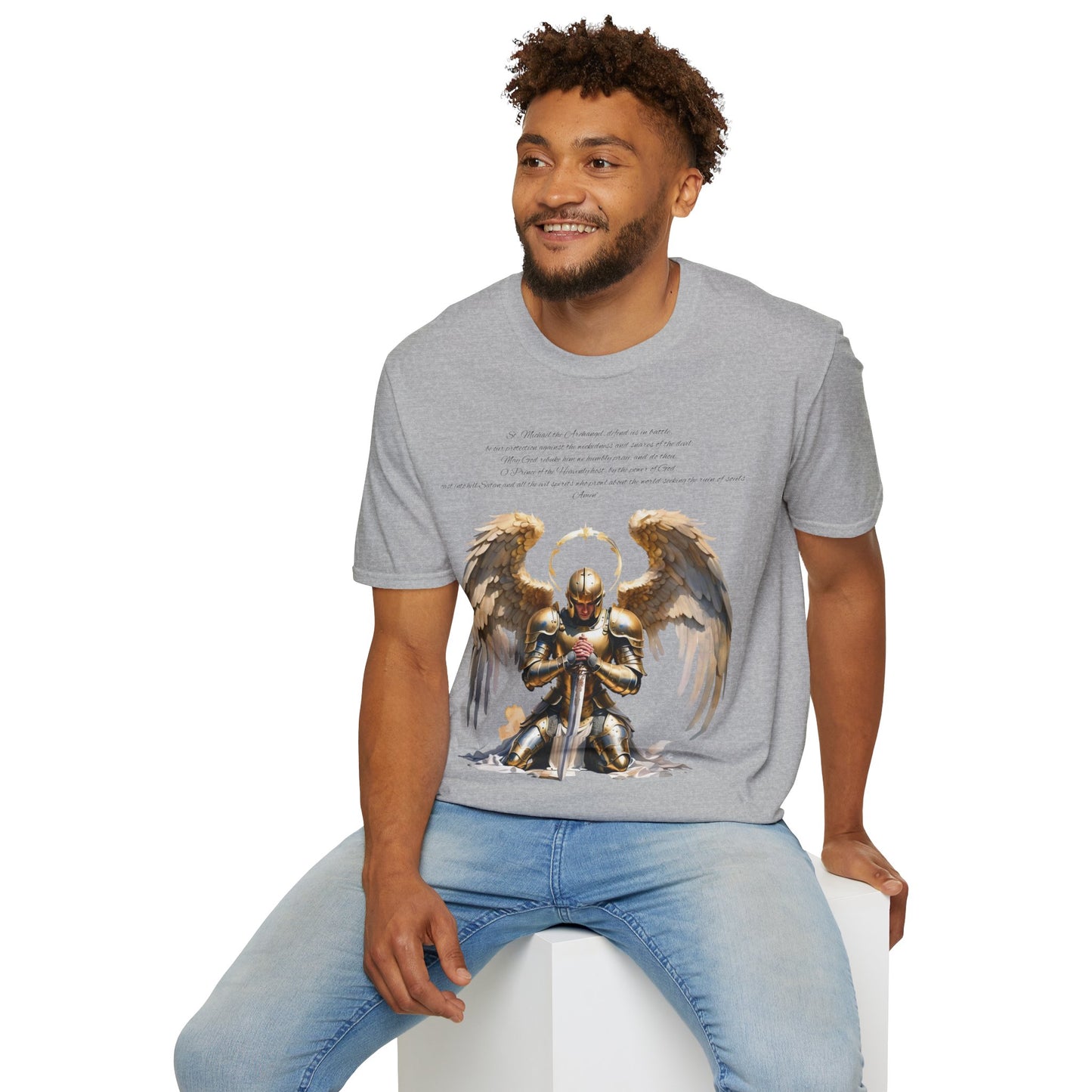 Christian Archangel Michael Prayer Unisex T-Shirt