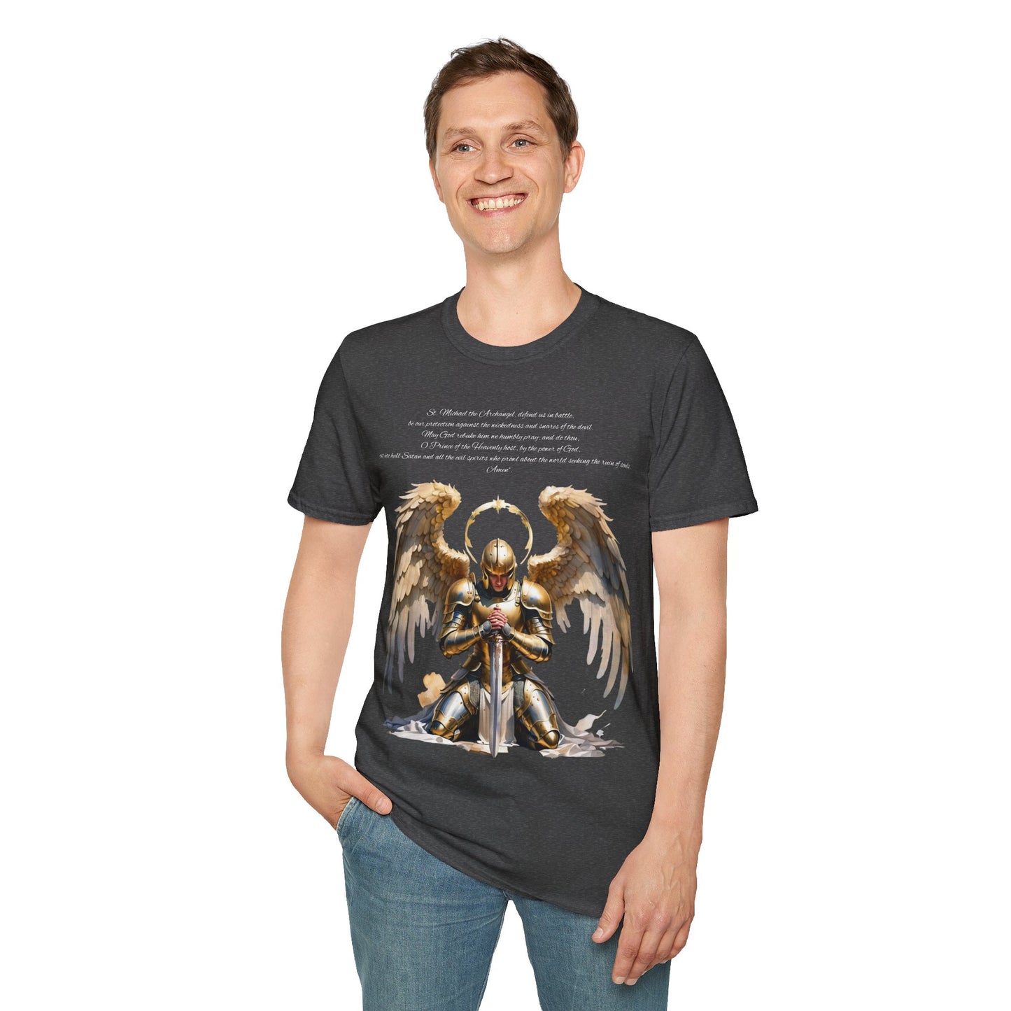 Christian Archangel Michael Prayer Unisex T-Shirt