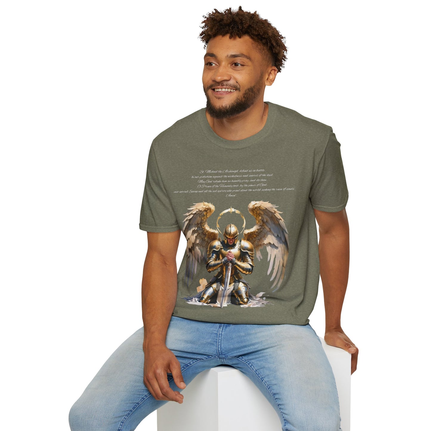 Christian Archangel Michael Prayer Unisex T-Shirt