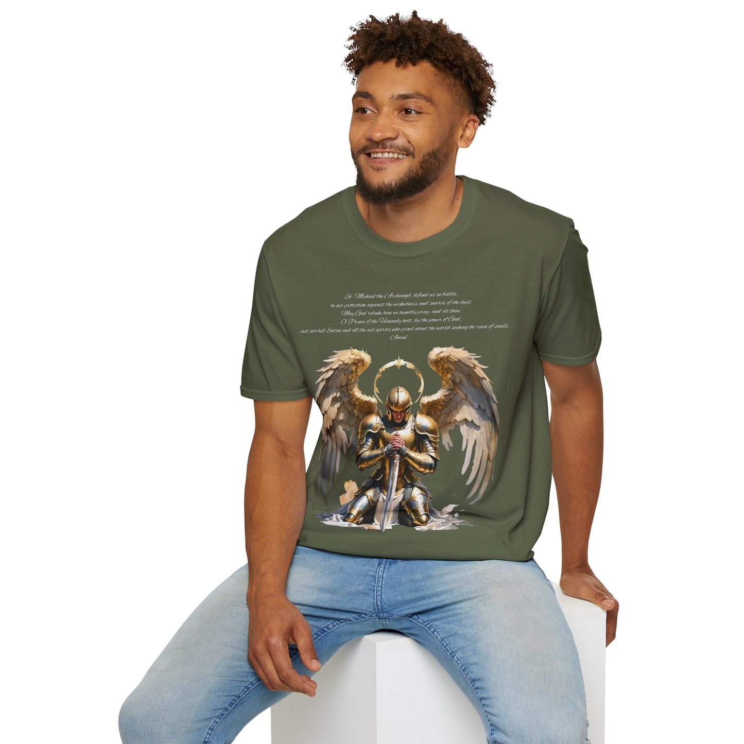 Christian Archangel Michael Prayer Unisex T-Shirt