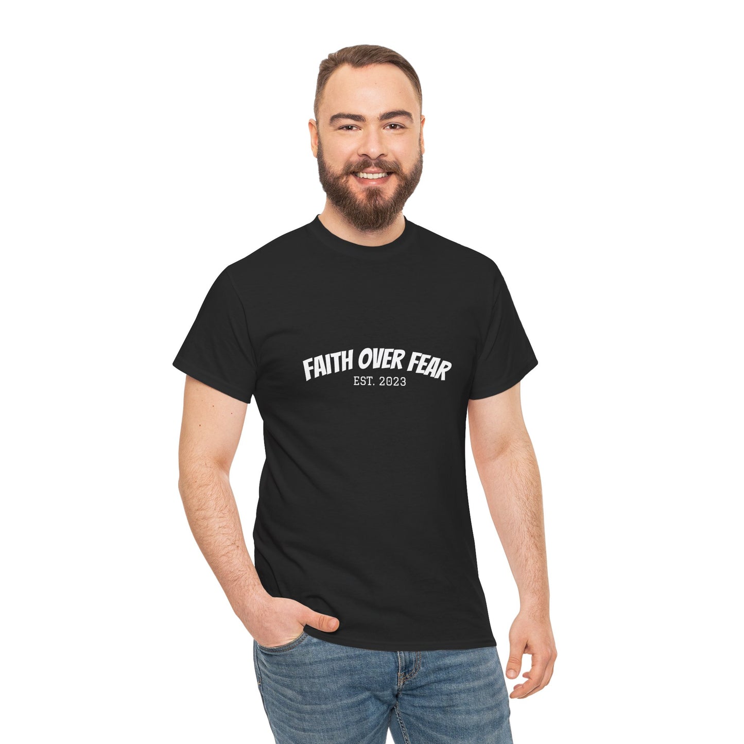 Born to Conquer Faith Tee — Battle Ready Christian Strength T-Shirt