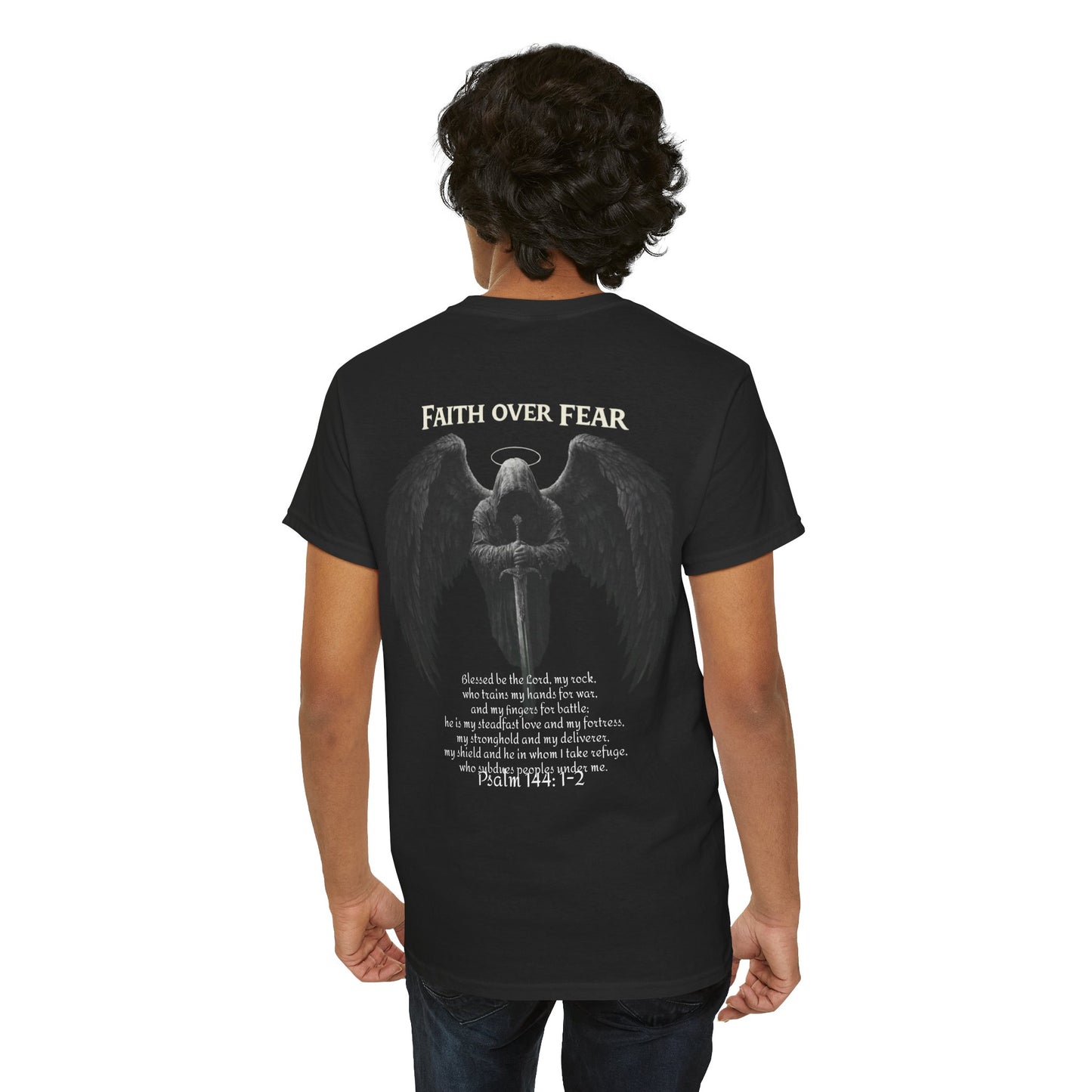 Born to Conquer Faith Tee — Battle Ready Christian Strength T-Shirt