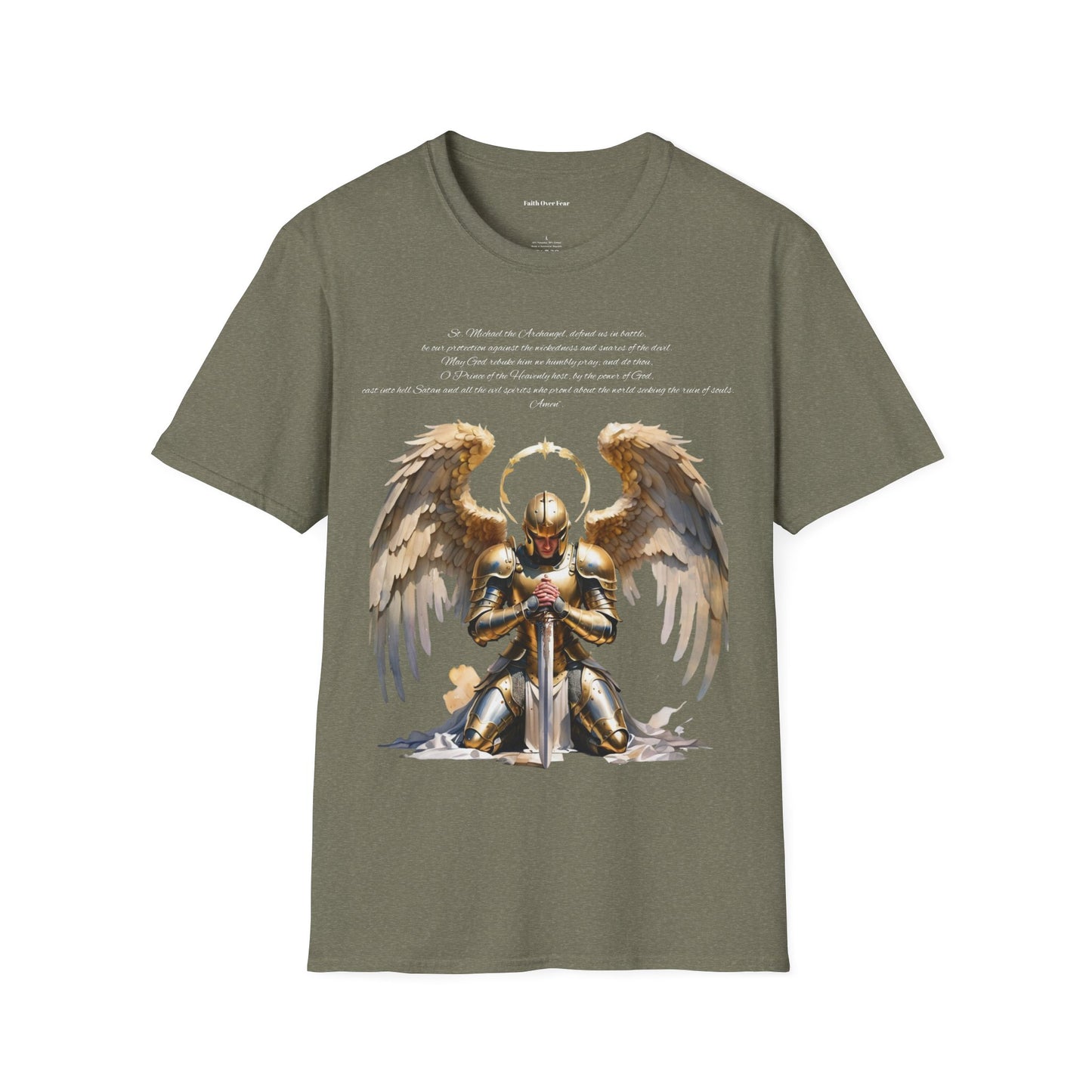 Christian Archangel Michael Prayer Unisex T-Shirt