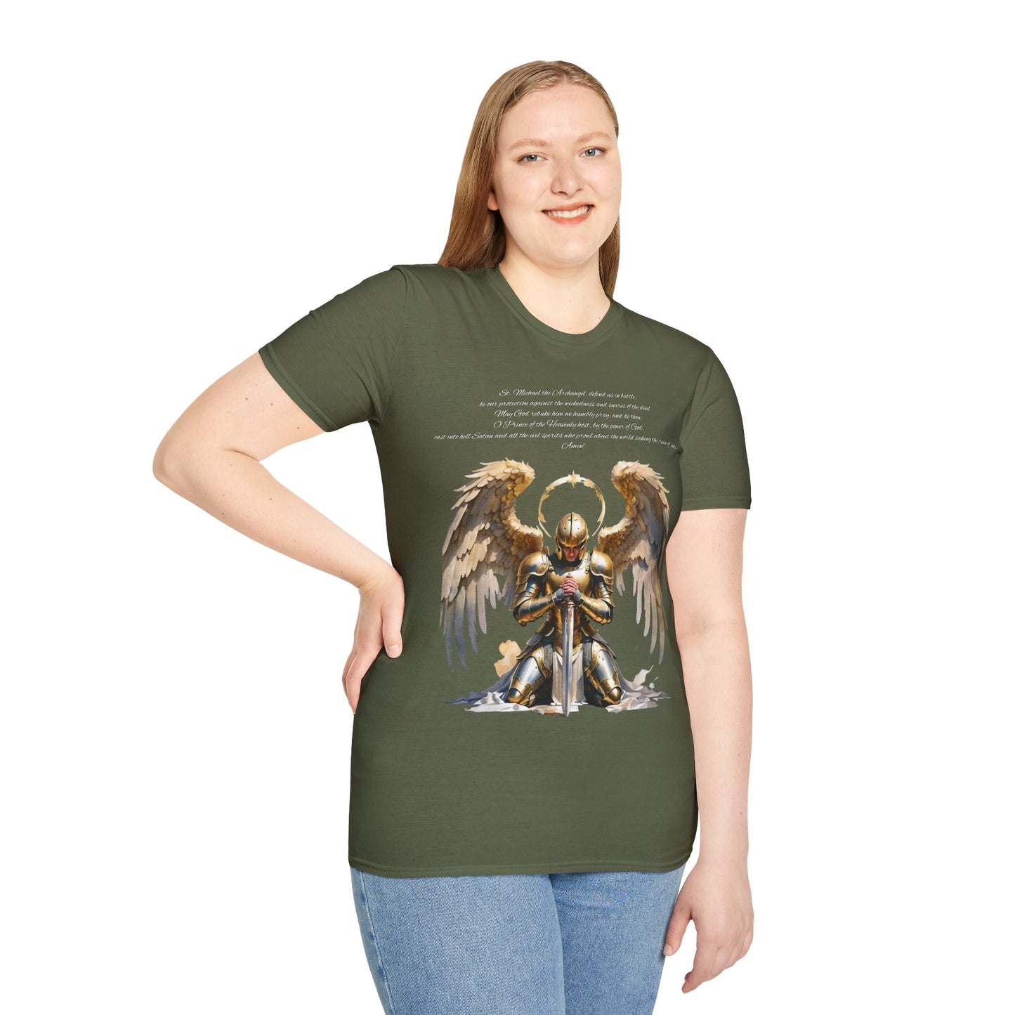 Christian Archangel Michael Prayer Unisex T-Shirt