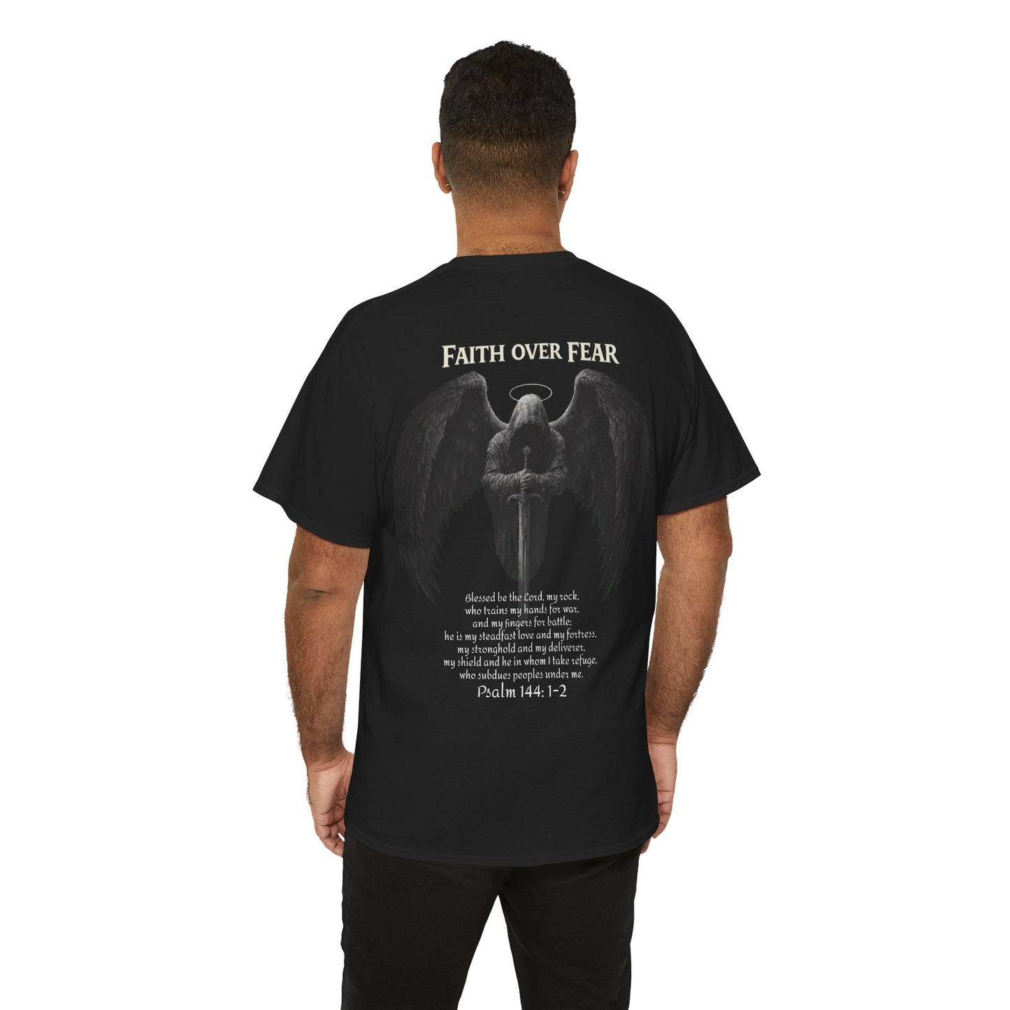 Born to Conquer Faith Tee — Battle Ready Christian Strength T-Shirt